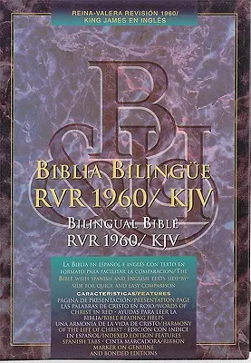 Biblia dwujęzyczna - PR-RV 1960/KJV - Bilingual Bible-PR-RV 1960/KJV