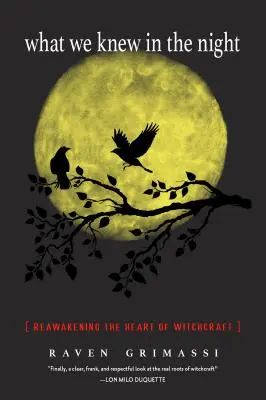 Co wiedzieliśmy w nocy: Przebudzenie serca czarów - What We Knew in the Night: Reawakening the Heart of Witchcraft