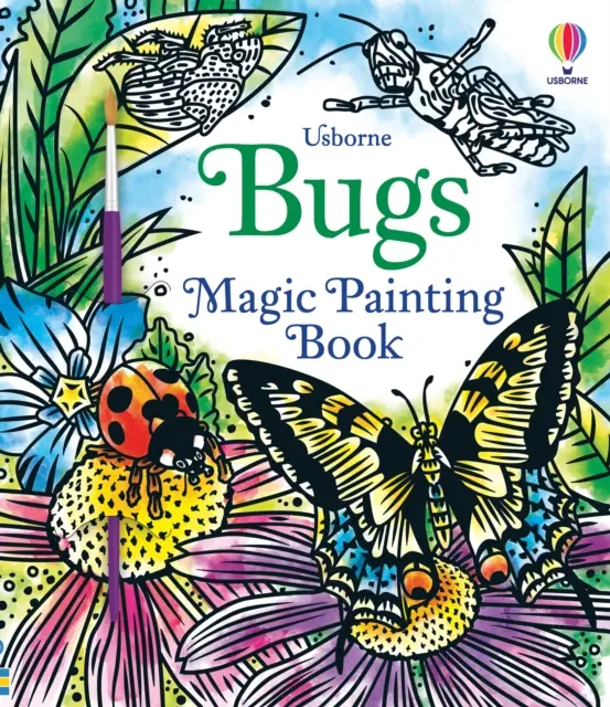 Bugs Magiczna książka do malowania - Bugs Magic Painting Book