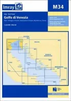 Mapa Imray M34 - Golfo di Venezia - Imray Chart M34 - Golfo di Venezia