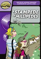 Rapid Phonics Krok 3: Stampede of Millipedes (Fikcja) - Rapid Phonics Step 3: A Stampede of Millipedes (Fiction)