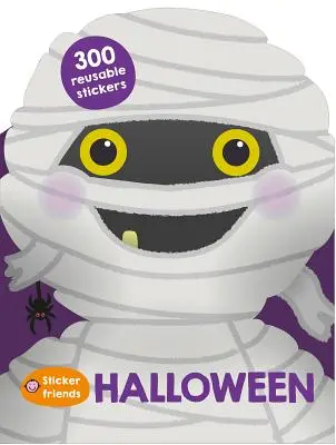 Naklejkowi przyjaciele: Halloween: 300 naklejek wielokrotnego użytku - Sticker Friends: Halloween: 300 Reusable Stickers