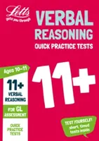 Letts 11+ Success - 11+ Verbal Reasoning Quick Practice Tests Age 10-11 for the Gl Assessment Tests