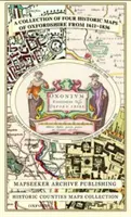 Kolekcja czterech historycznych map Oxfordshire z lat 1611-1836 - Collection of Four Historic Maps of Oxfordshire from 1611-1836