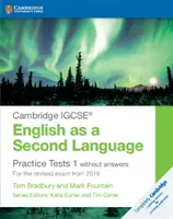 Cambridge Igcse(r) English as a Second Language Practice Tests 1 Without Answers: Dla poprawionego egzaminu od 2019 roku - Cambridge Igcse(r) English as a Second Language Practice Tests 1 Without Answers: For the Revised Exam from 2019