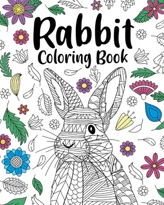 Kolorowanka z królikiem - Rabbit Coloring Book