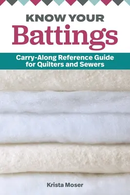 Know Your Battings: Podręczny przewodnik dla kwiaciarek i krawcowych - Know Your Battings: Carry-Along Reference Guide for Quilters and Sewers