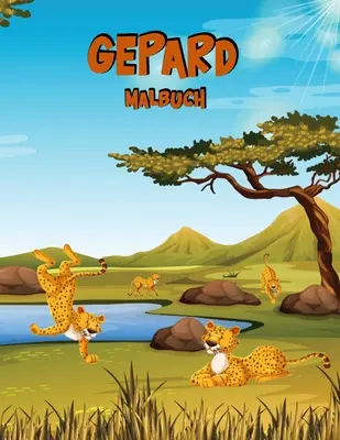 Gepard Malbuch: Podręcznik aktywności dla dzieci - Gepard Malbuch: Aktivittsbuch fr Kinder