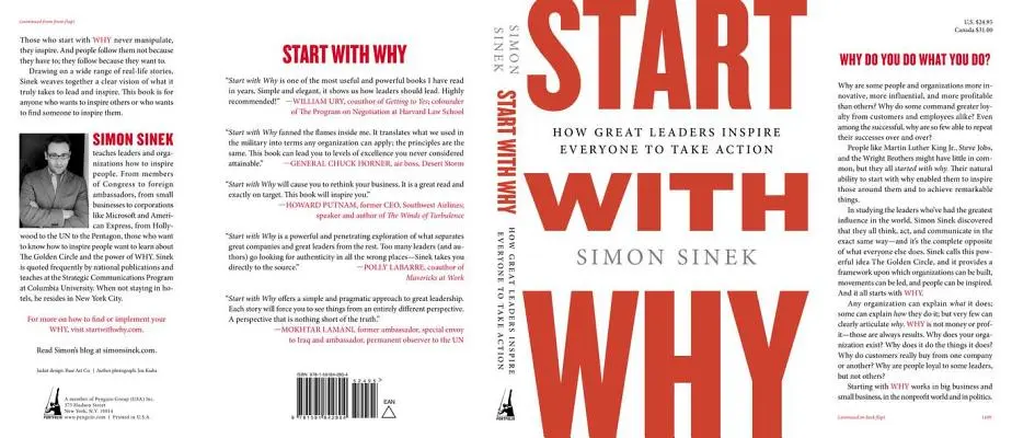 Zacznij od Dlaczego: Jak wielcy liderzy inspirują wszystkich do działania - Start with Why: How Great Leaders Inspire Everyone to Take Action