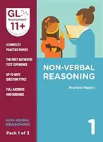 11+ Practice Papers Non-Verbal Reasoning Pack 1 (wielokrotnego wyboru) - 11+ Practice Papers Non-Verbal Reasoning Pack 1 (Multiple Choice)