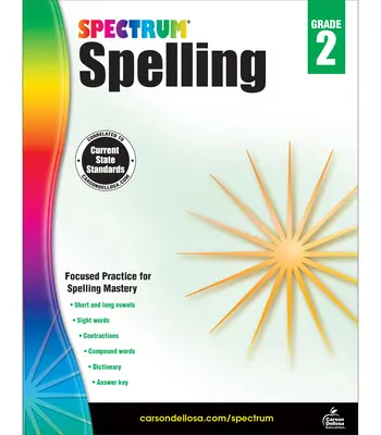 Spectrum Spelling, klasa 2 - Spectrum Spelling, Grade 2