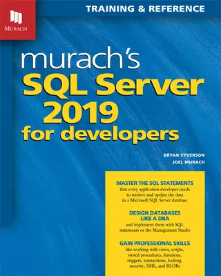 Murach's SQL Server 2019 dla programistów - Murach's SQL Server 2019 for Developers