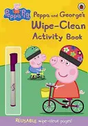 Świnka Peppa: Książeczka do wycierania dla Peppy i George'a - Peppa Pig: Peppa and George's Wipe-Clean Activity Book