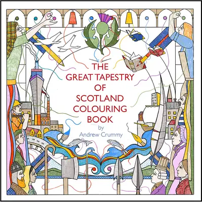 Wielki gobelin Szkocji - książka do kolorowania - The Great Tapestry of Scotland Colouring Book