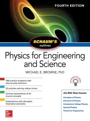 Schaum's Outline of Physics for Engineering and Science, wydanie czwarte - Schaum's Outline of Physics for Engineering and Science, Fourth Edition