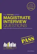 Pytania do rozmowy kwalifikacyjnej na stanowisko sędziego - jak zdać pierwszą i drugą rozmowę kwalifikacyjną? - Magistrate Interview Questions - How to Pass the Magistrate First and Second Interviews