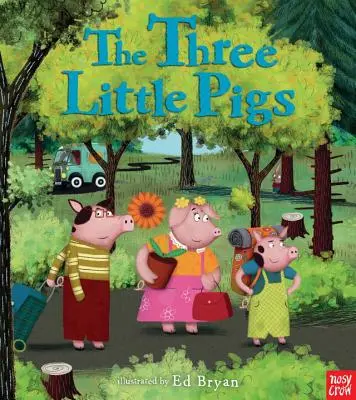 Trzy małe świnki: Bajka o wścibskiej wronie - The Three Little Pigs: A Nosy Crow Fairy Tale