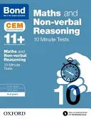 Bond 11+: Matematyka i rozumowanie niewerbalne: 10-minutowe testy CEM - 8-9 lat - Bond 11+: Maths & Non-verbal Reasoning: CEM 10 Minute Tests - 8-9 years