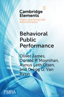 Behawioralna wydajność publiczna - Behavioral Public Performance