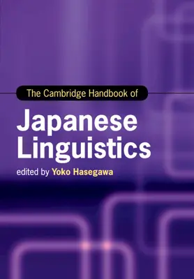 Podręcznik językoznawstwa japońskiego Cambridge - The Cambridge Handbook of Japanese Linguistics