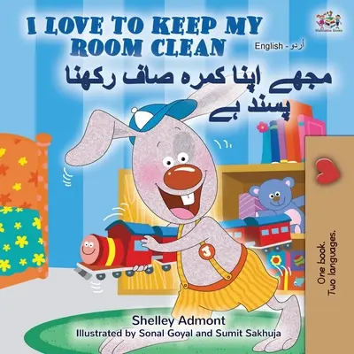 I Love to Keep My Room Clean (dwujęzyczna książka angielsko-urdu) - I Love to Keep My Room Clean (English Urdu Bilingual Book)