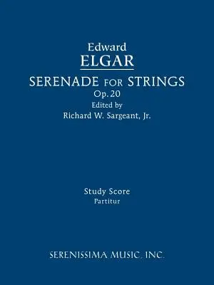 Serenada na smyczki, op.20: partytura studyjna - Serenade for Strings, Op.20: Study score