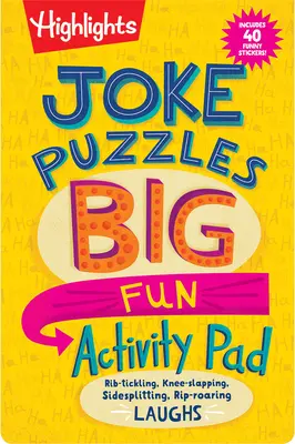 Żartobliwe łamigłówki Big Fun Activity Pad - Joke Puzzles Big Fun Activity Pad