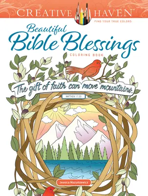 Kolorowanka Creative Haven Piękne błogosławieństwa biblijne - Creative Haven Beautiful Bible Blessings Coloring Book