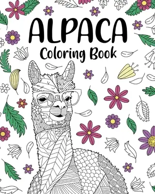 Kolorowanka z alpaką - Alpaca Coloring Book