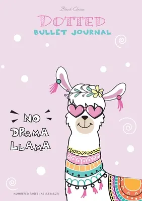 Bullet Journal w kropki - No Drama Llama: Średni A5 - 5.83X8.27 - Dotted Bullet Journal - No Drama Llama: Medium A5 - 5.83X8.27