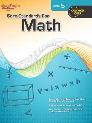 Podstawowe standardy matematyczne do powielania klasa 5 - Core Standards for Math Reproducible Grade 5