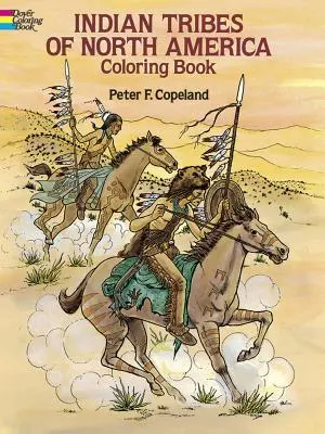 Kolorowanka z plemionami indiańskimi Ameryki Północnej - Indian Tribes of North America Coloring Book