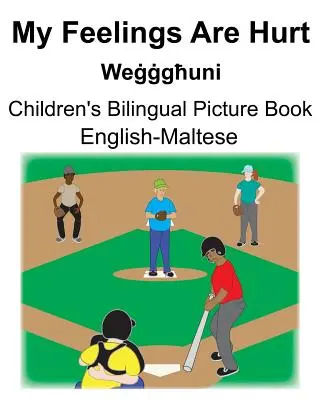 Angielsko-maltańska dwujęzyczna książka obrazkowa dla dzieci My Feelings Are Hurt/Weġġgħuni - English-Maltese My Feelings Are Hurt/Weġġgħuni Children's Bilingual Picture Book