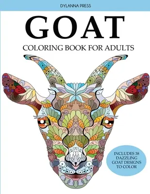 Kolorowanka z kozą dla dorosłych - Goat Coloring Book for Adults