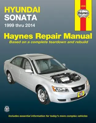 Hyundai Sonata 1999 Thru 2014 Podręcznik napraw Haynes - Hyundai Sonata 1999 Thru 2014 Haynes Repair Manual