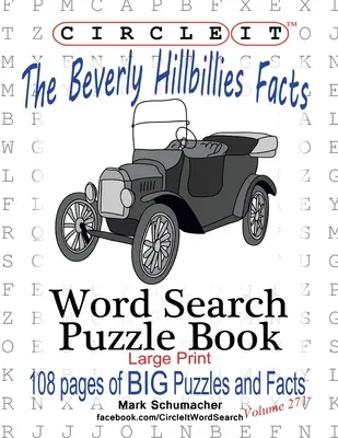 Zakreśl to, fakty dotyczące serialu Beverly Hillbillies, wyszukiwanie słów, książka z łamigłówkami - Circle It, The Beverly Hillbillies Facts, Word Search, Puzzle Book