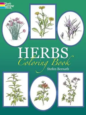 Kolorowanka zioła - Herbs Coloring Book