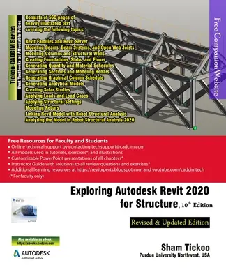 Eksploracja Autodesk Revit 2020 dla Structure, wydanie 10 - Exploring Autodesk Revit 2020 for Structure, 10th Edition