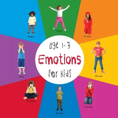 Emocje dla dzieci w wieku 1-3 lat (Engage Early Readers: Książki edukacyjne dla dzieci) - Emotions for Kids age 1-3 (Engage Early Readers: Children's Learning Books)