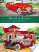 Kolorowanka z samochodami sportowymi - Sports Cars Coloring Book