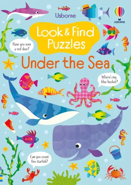 Szukaj i znajdź podmorskie puzzle - Look and Find Puzzles Under the Sea