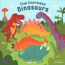 Pięć ogromnych dinozaurów [z płytą CD (audio)] - Five Enormous Dinosaurs [With CD (Audio)]