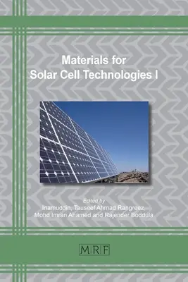 Materiały dla technologii ogniw słonecznych I - Materials for Solar Cell Technologies I