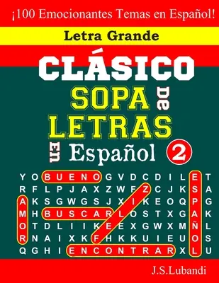 CLSICO SOPA De LETRAS En Espaol; 2