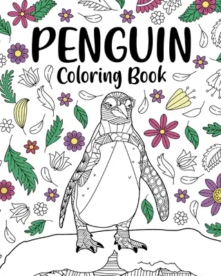 Kolorowanka z pingwinem - Penguin Coloring Book
