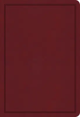 Biblia KJV Deluxe na prezent, bordowa skórzana okładka - KJV Deluxe Gift Bible, Burgundy Leathertouch