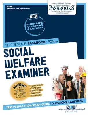 Egzaminator opieki społecznej, 2132 - Social Welfare Examiner, 2132