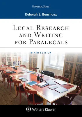 Badania prawne i pisanie dla asystentów prawnych - Legal Research and Writing for Paralegals