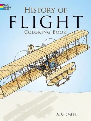 Kolorowanka z historią lotów - History of Flight Coloring Book