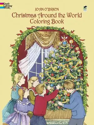 Świąteczna kolorowanka dookoła świata - Christmas Around the World Coloring Book